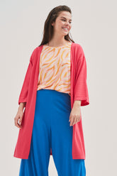 Chaqueta Rocio Rosa Liso